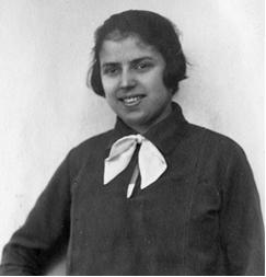 Ilse Vöhl im Jahre 1925. Copyright http://www.vor-dem-holocaust.de und Hilde Burton.